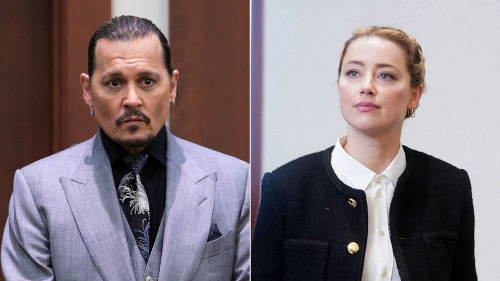 johnny depp and amber heard in court