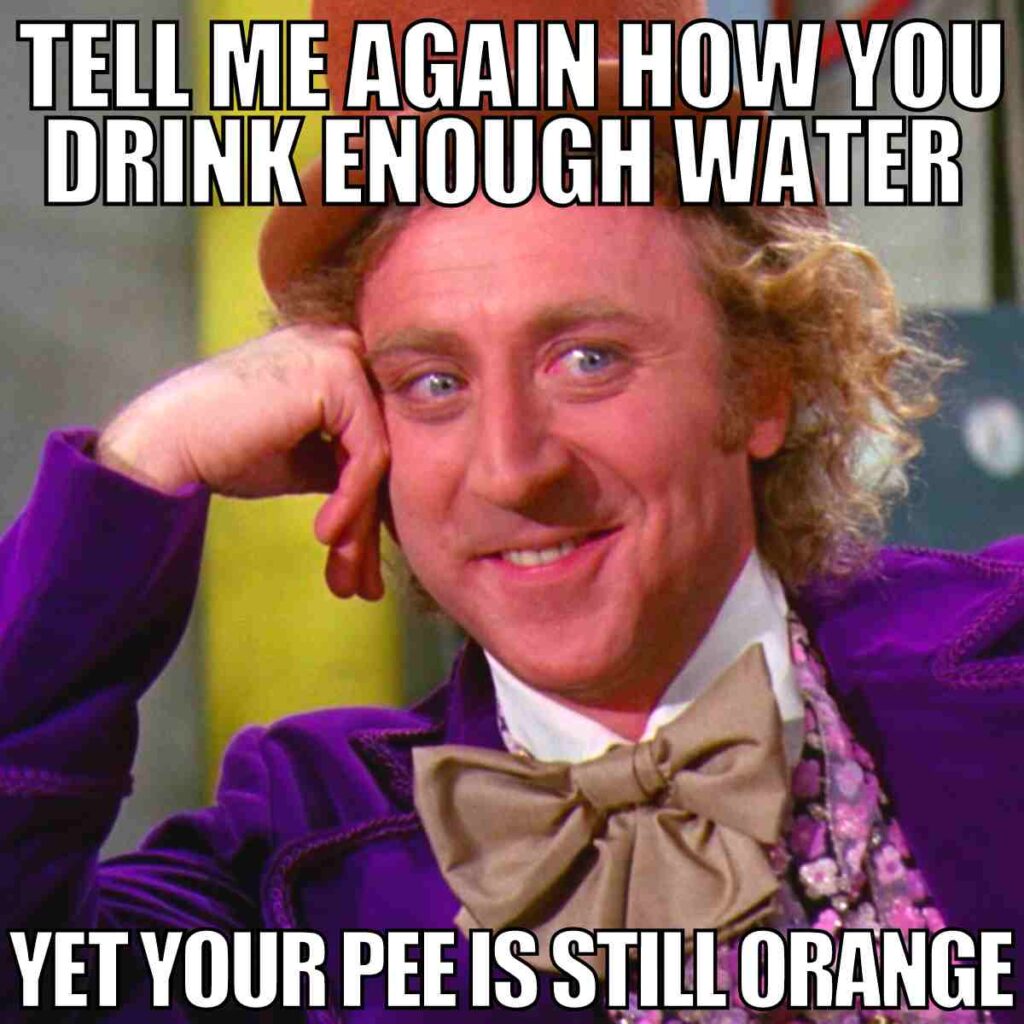 drinking water meme