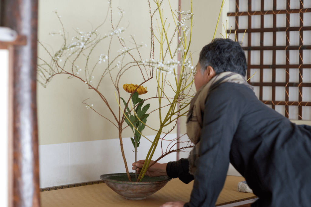 ikebana practitioner