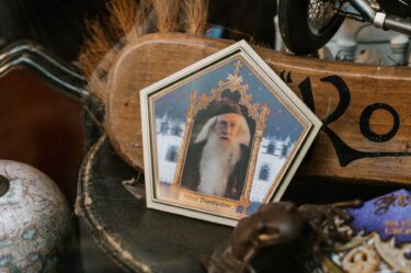 Albus Dumbledore on a photo frame